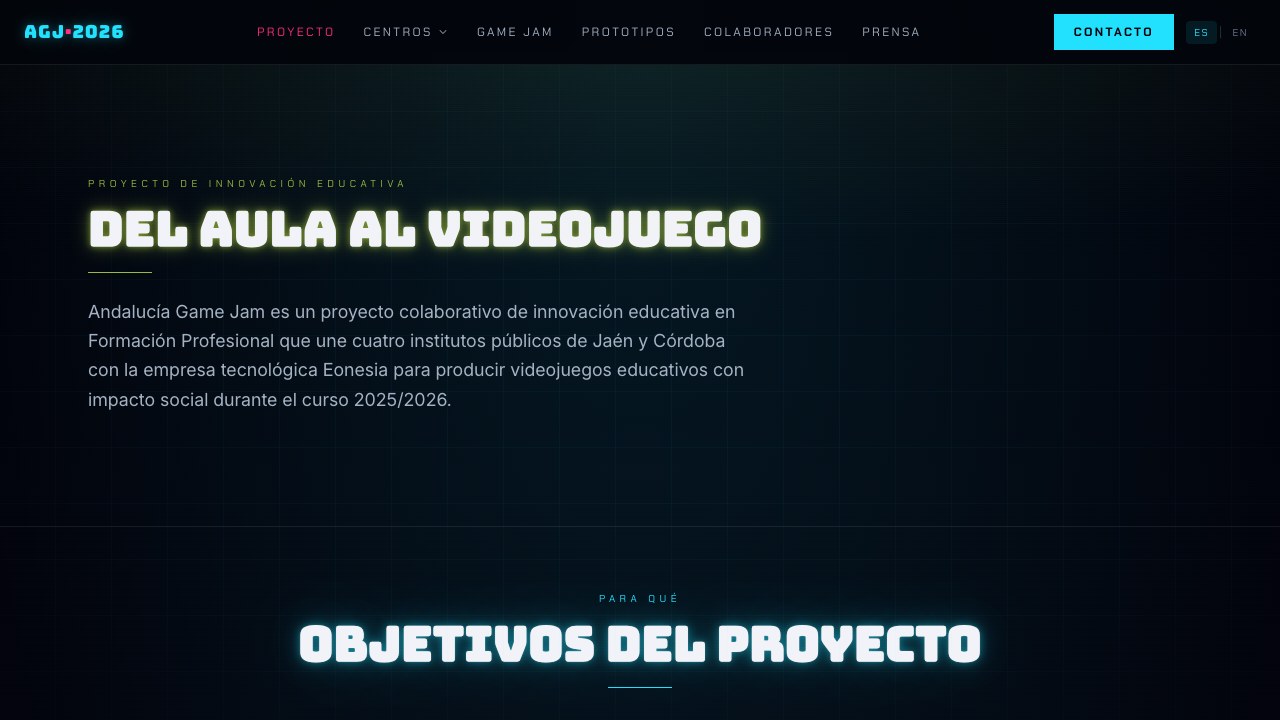 Andalucía Game Jam — proyecto